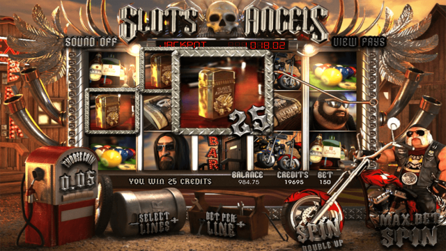 Популярный аппарат Slots Angels